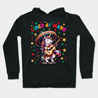 Cinco de Mayo Fiesta Unicorn 2024 Men Women Kids Funny Hoodie